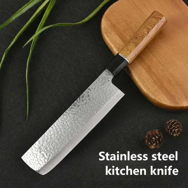 Razor-Sharp Stainless Steel Steak Knife